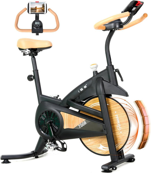 ISE Heimtrainer - verstellbar, leiser Betrieb, LED-Anzeige, 130KG