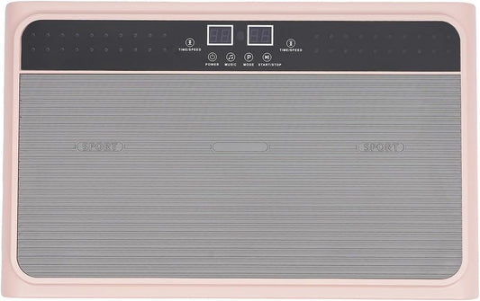 Vibrationsplatte: mit Widerstandsbändern, Ganzkörpertraining, mit Fernbedienung, für zuhause, 54 x 33 x 12cm, 120kg