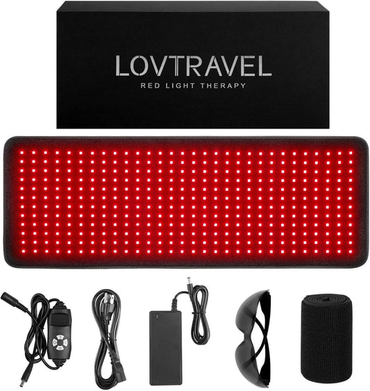 Rotlicht-Therapiegerät: drehbar, LED-Anzeige, tragbar, 360 Stück, 660nm, 850nm