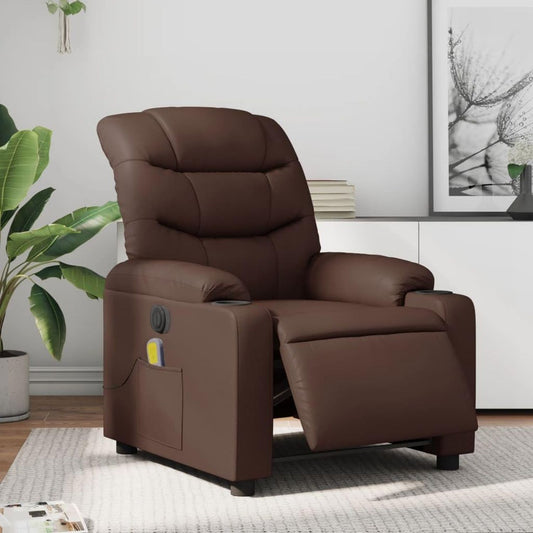 Massagesessel – mit Kunstlederbezug, Homgoday