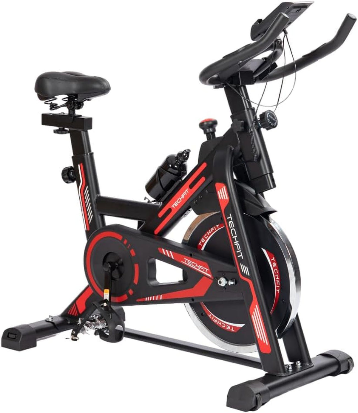 TechFit Heimtrainer Bike mit13 kg Schwungrad – magnetischer Widerstand, einstellbarer Widerstand